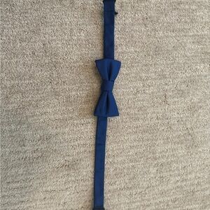 Chaps Navy Blue Bow Tie